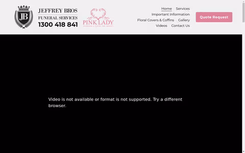 Jeffrey website
