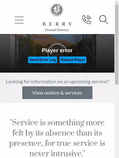 Charles Berry & Son website