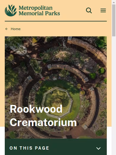 Rookwood Crematorium website