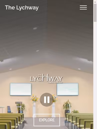 The Lychway Funeral Directors website