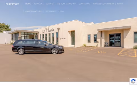 The Lychway Funeral Directors website