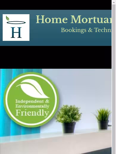 Home Mortuary Support Services website