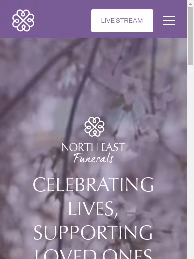 North East Funerals website