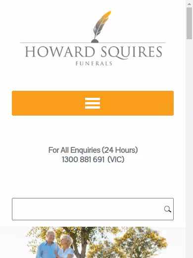 Howard Squires Funerals website