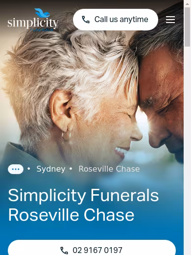Simplicity Funerals website