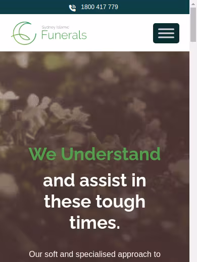 Sydney Islamic Funerals website
