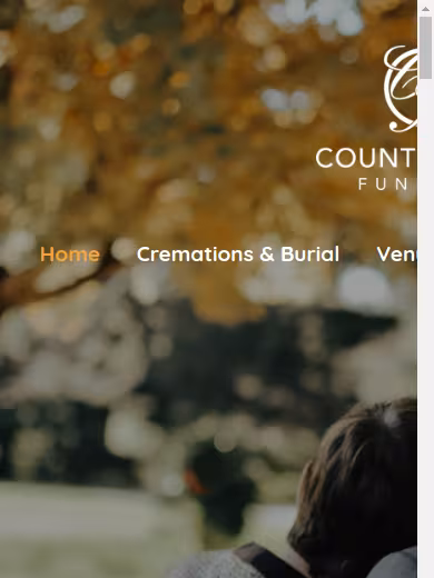 Country Road Funerals website