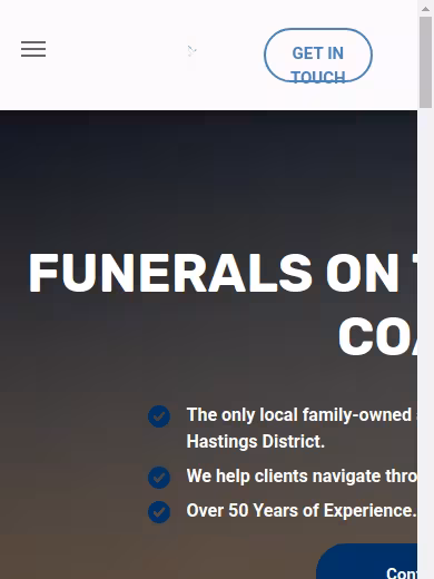 Mid Coast Funeral and Cremation website