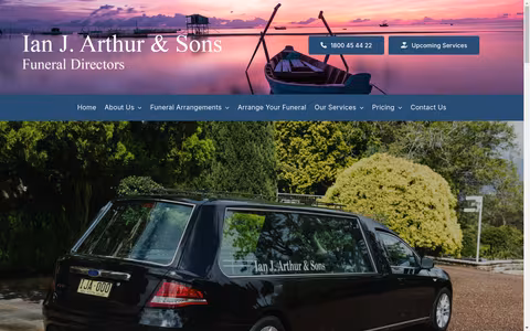 Ian J. Arthur & Sons website