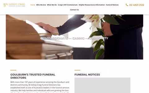 RJ Sidney Craig website
