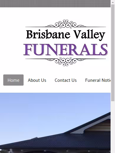 Brisbane Valley Funerals website