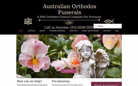 Australian Orthodox Funerals website
