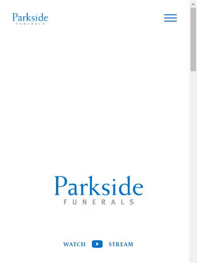 Parkside Funerals website