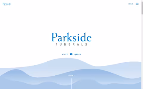 Parkside Funerals website