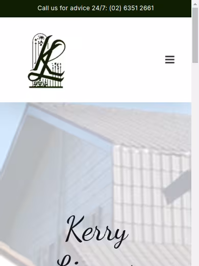 Kerry Linegar Funerals - Lithgow website