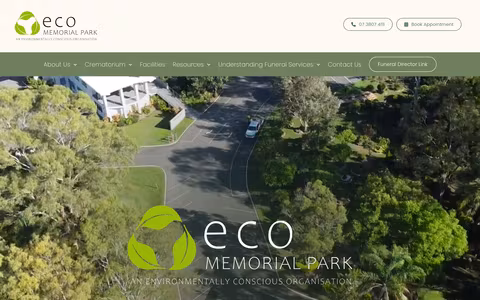 Eco Memorial Park & Crematorium - Stapylton website
