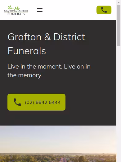 Grafton & District Funerals website