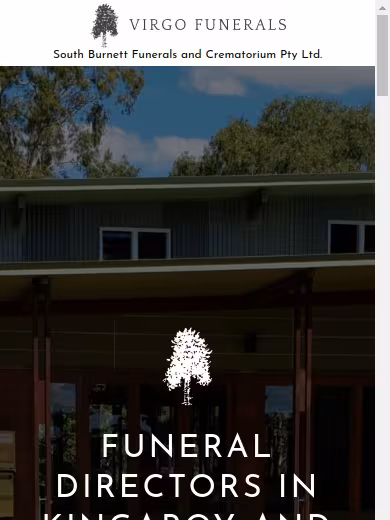 Virgo Funerals website