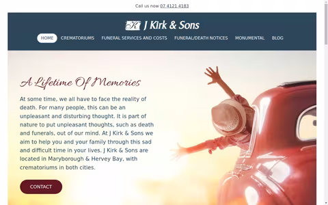 J Kirk & Sons website