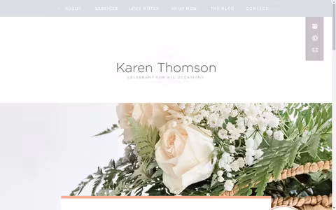Karen Thomson website