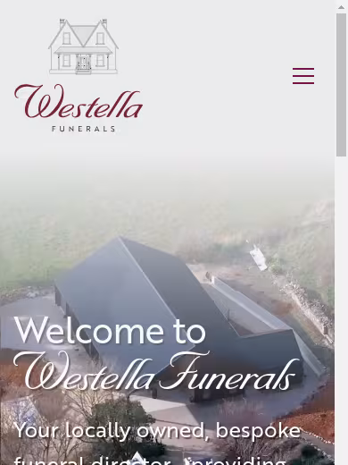 Westella Funerals website