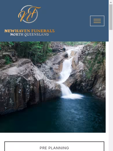 Newhaven Funerals North Queensland website