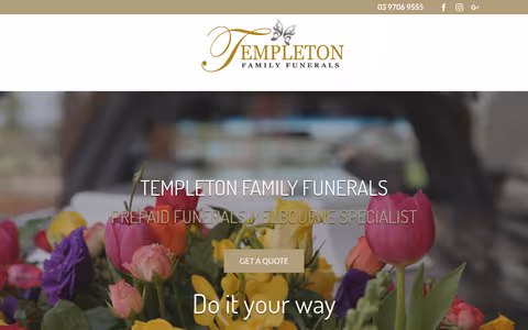 Melbourne prepaid Funerals website