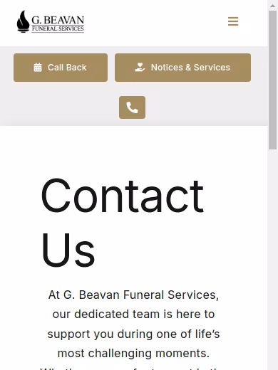G. Beavan Funerals - Bowral & Southern Highlands website